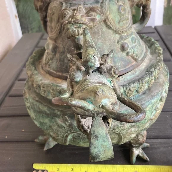 🐉 Bronze Dragon Ding — Guardian of the Storm Not just an artifact — a protector - Picture 5 of 13